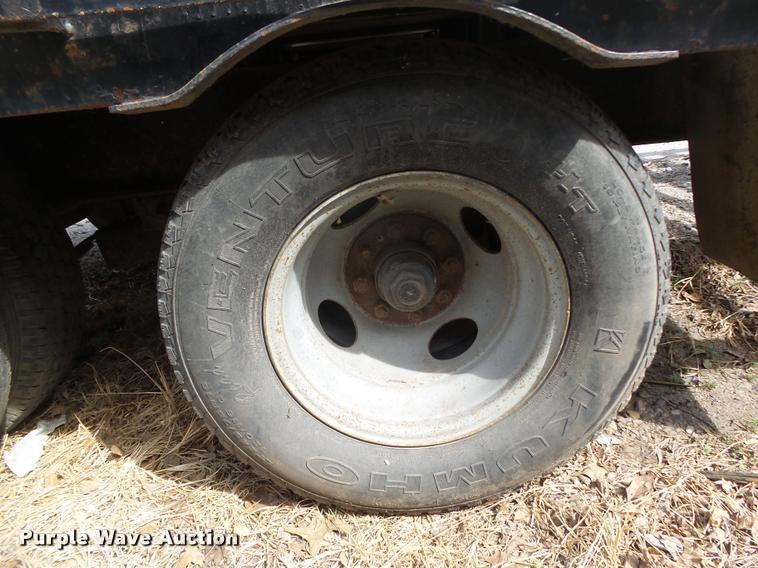 image for item DA0603 Shop built equipment trailer