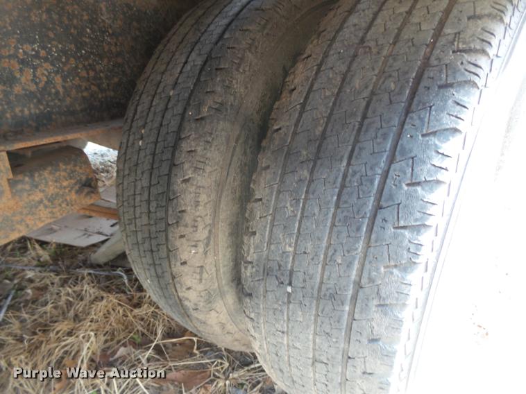 image for item DA0603 Shop built equipment trailer