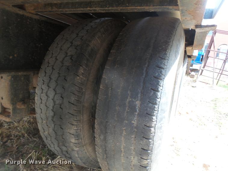 image for item DA0603 Shop built equipment trailer