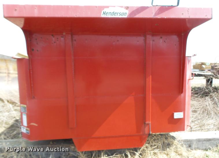 image for item DA0614 Henderson 10XUBX30 steel dump bed