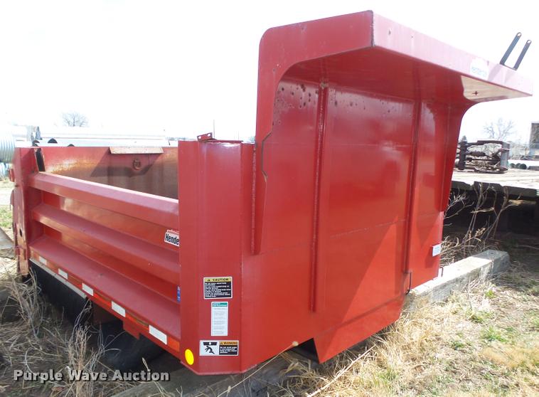 image for item DA0614 Henderson 10XUBX30 steel dump bed