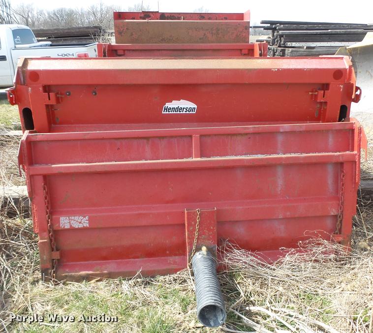 image for item DA0614 Henderson 10XUBX30 steel dump bed