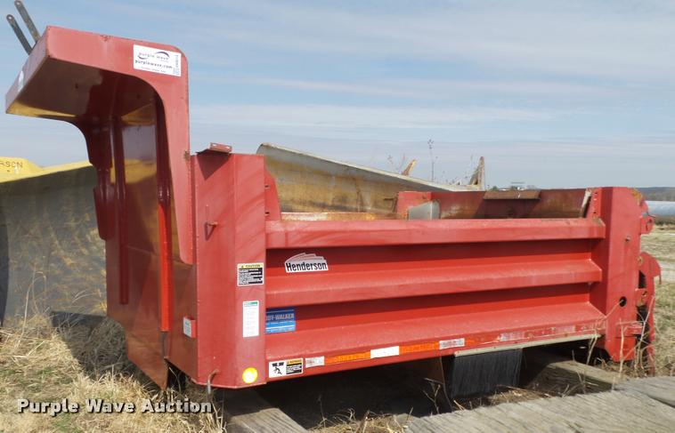 image for item DA0614 Henderson 10XUBX30 steel dump bed