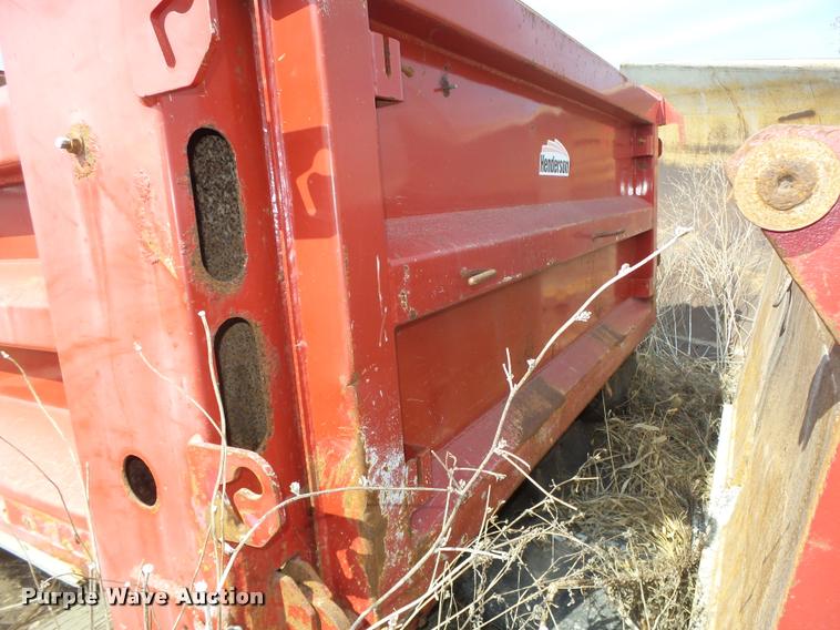 image for item DA0614 Henderson 10XUBX30 steel dump bed