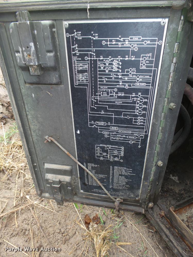 image for item DA0616 1983 Libby Welding Co. MEP005A generator