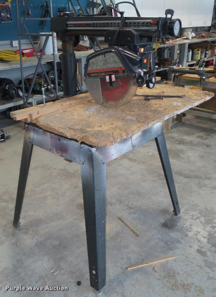 image for item DA0617 Sears Craftsman radial arm saw
