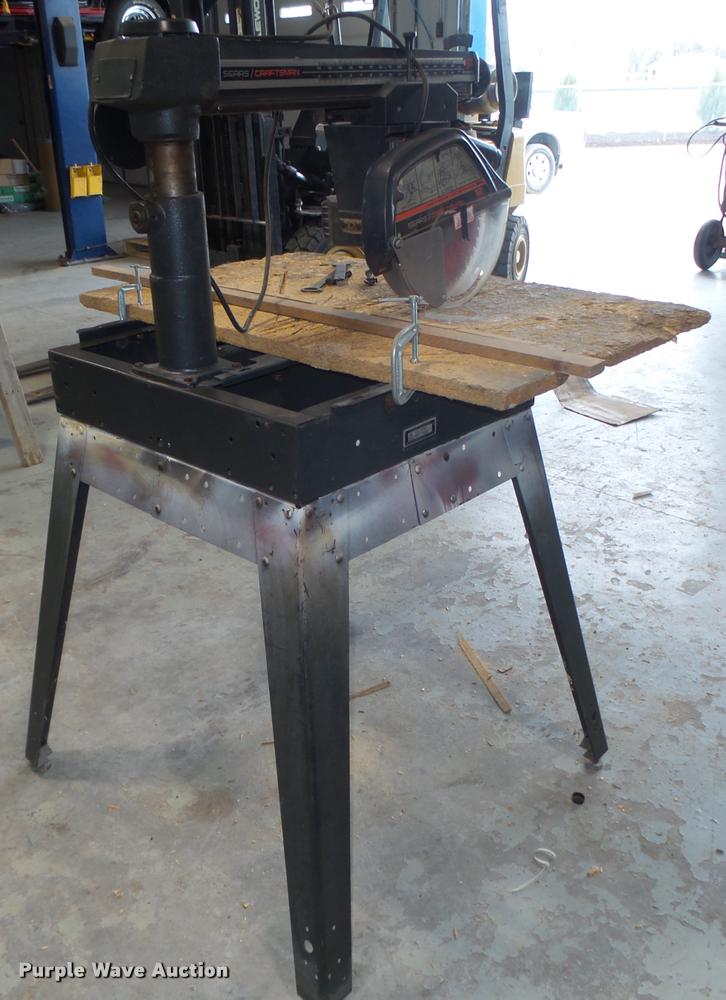 image for item DA0617 Sears Craftsman radial arm saw