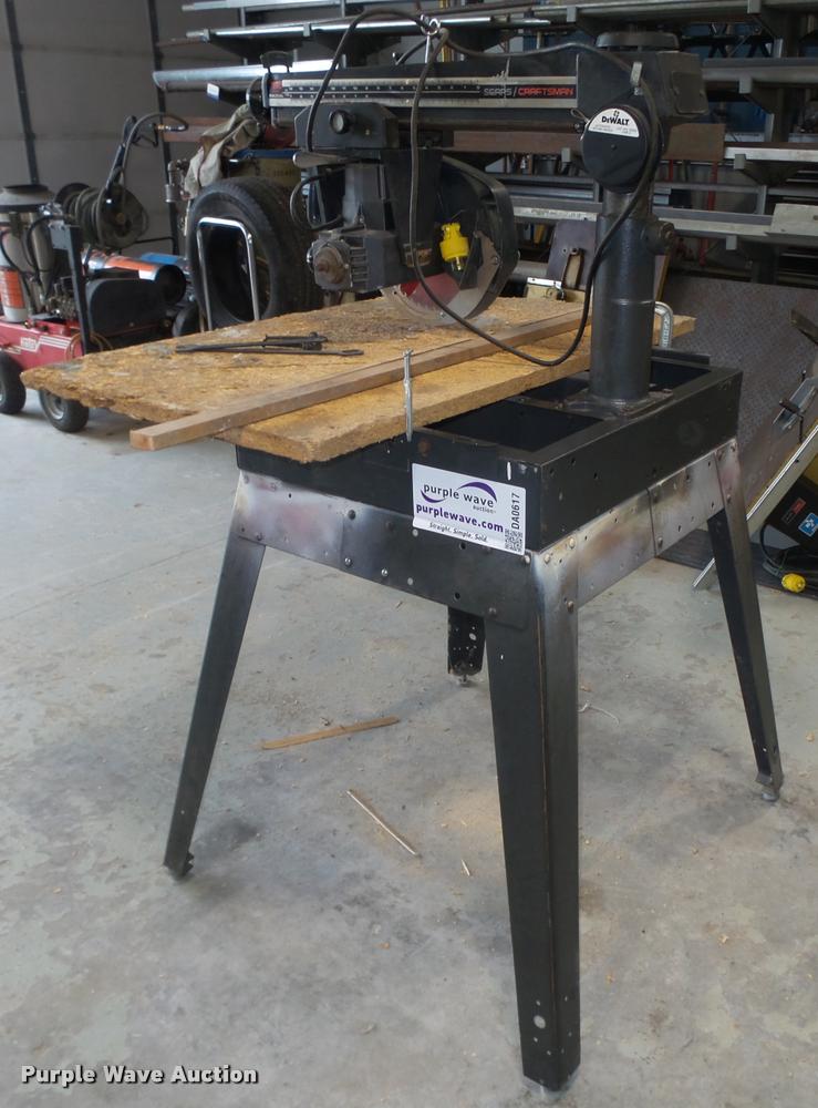 image for item DA0617 Sears Craftsman radial arm saw