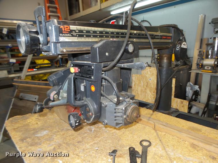 image for item DA0617 Sears Craftsman radial arm saw