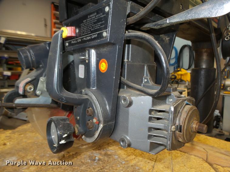image for item DA0617 Sears Craftsman radial arm saw