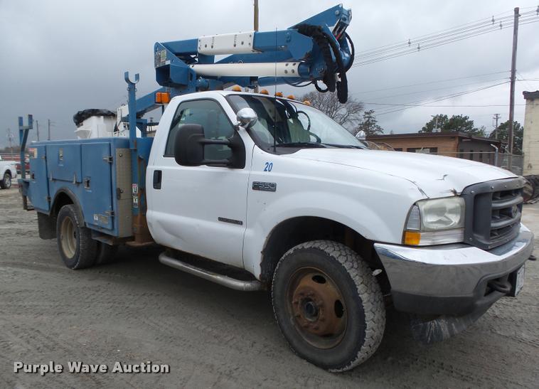 image for item DA0625 2002 Ford F550 Super Duty XL bucket truck