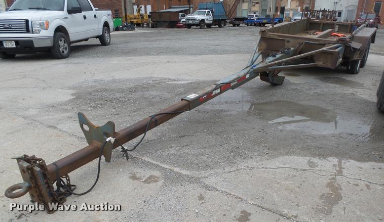 image for item DA0628 Shop built pole trailer