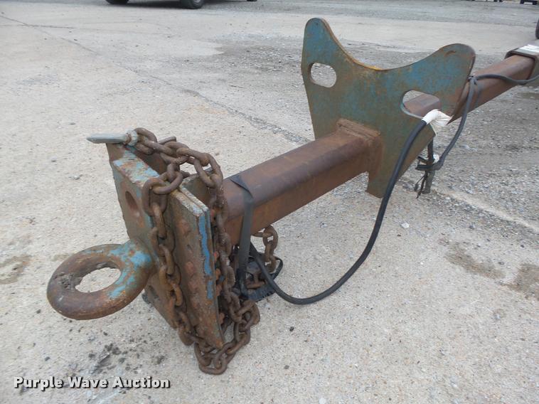 image for item DA0628 Shop built pole trailer