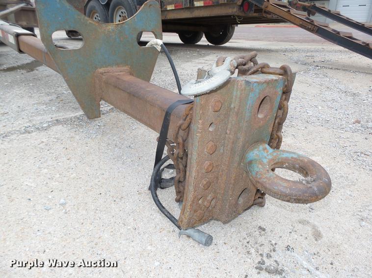 image for item DA0628 Shop built pole trailer