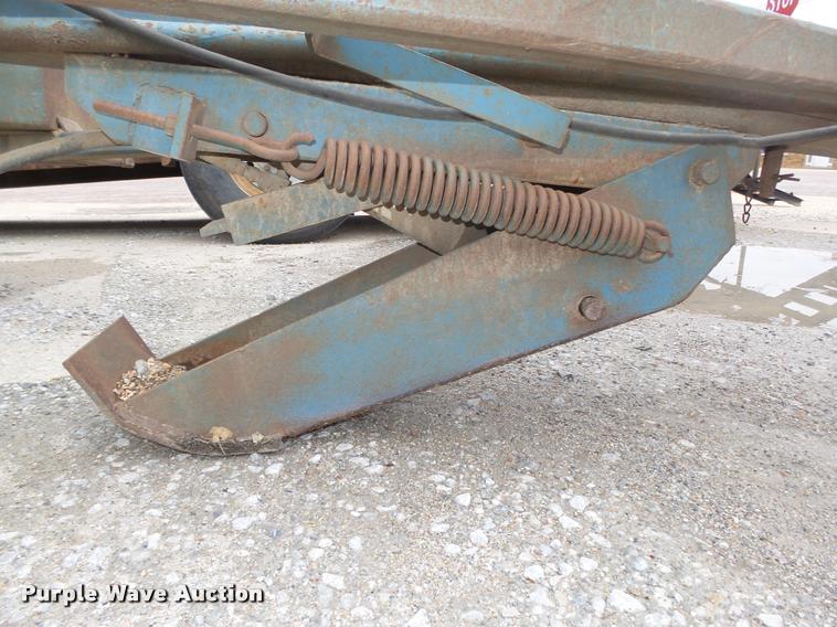 image for item DA0628 Shop built pole trailer