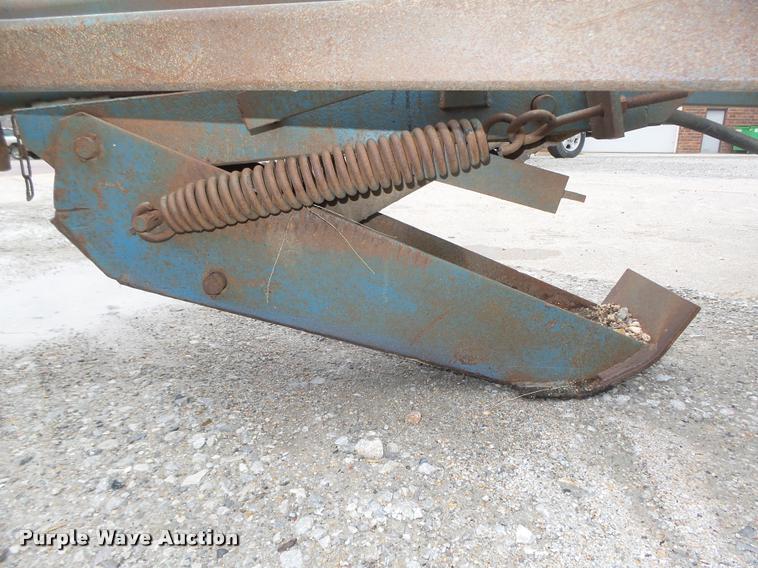 image for item DA0628 Shop built pole trailer