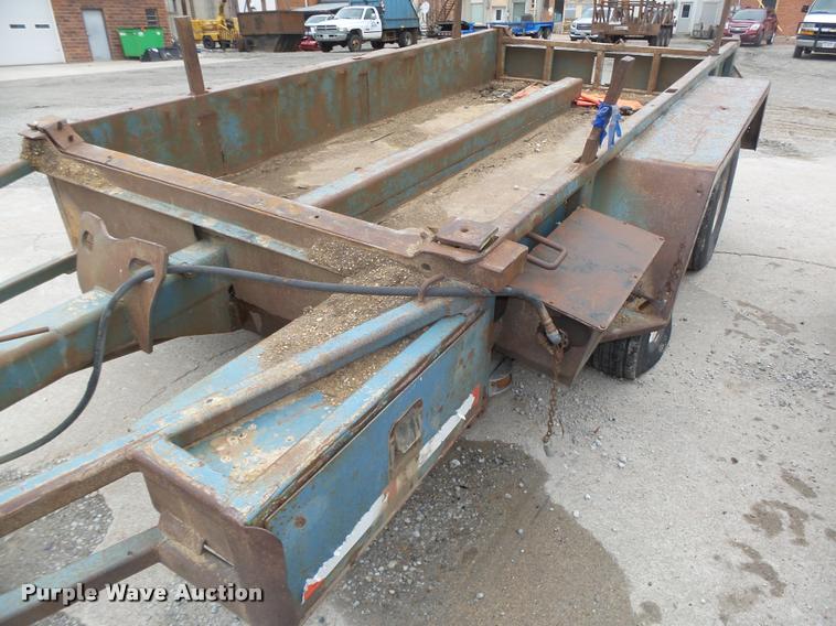 image for item DA0628 Shop built pole trailer