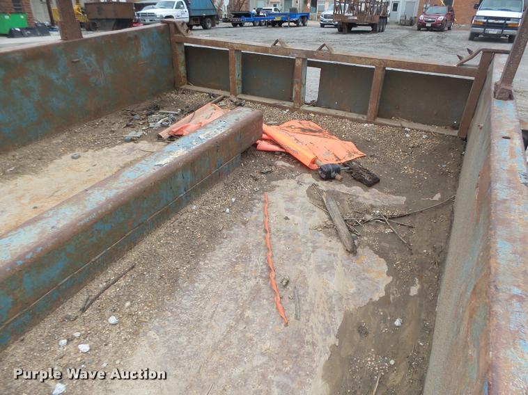 image for item DA0628 Shop built pole trailer