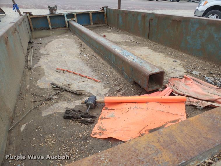 image for item DA0628 Shop built pole trailer