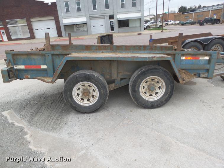 image for item DA0628 Shop built pole trailer