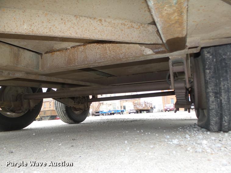 image for item DA0628 Shop built pole trailer