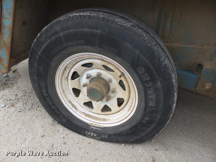 image for item DA0628 Shop built pole trailer