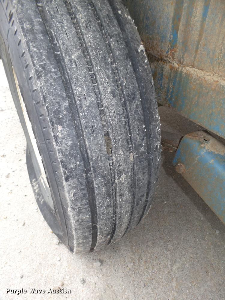 image for item DA0628 Shop built pole trailer