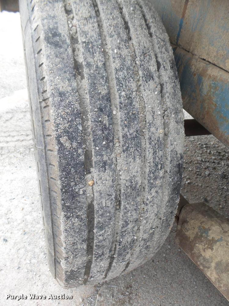 image for item DA0628 Shop built pole trailer