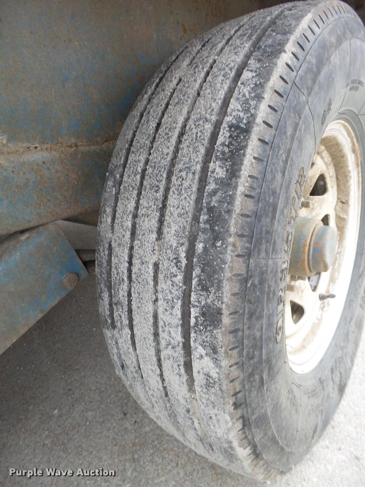 image for item DA0628 Shop built pole trailer