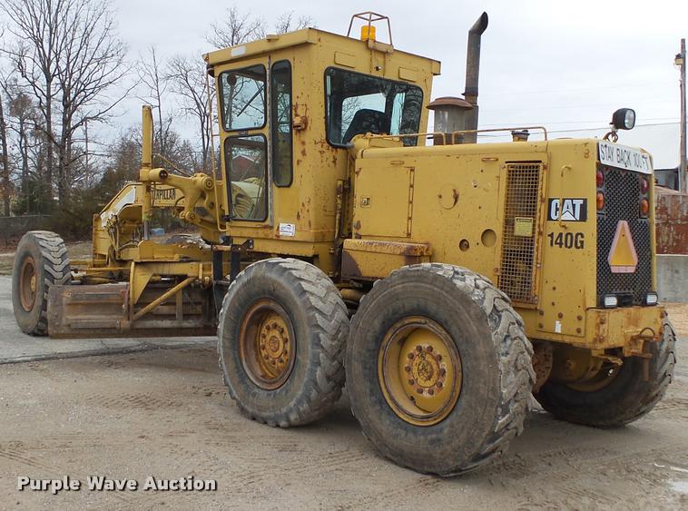image for item DA2636 1991 Caterpillar 140G motor grader