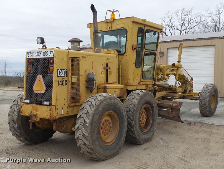image for item DA2636 1991 Caterpillar 140G motor grader