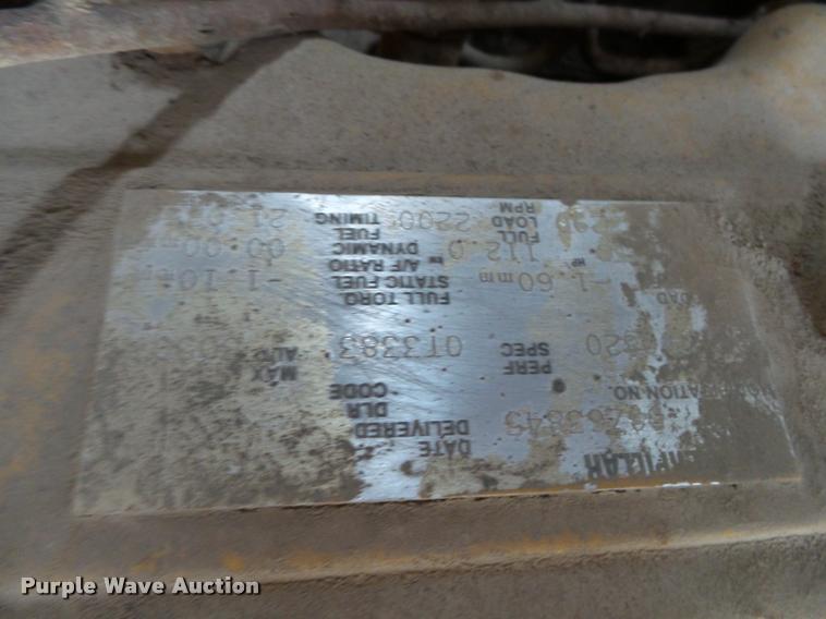 image for item DA2636 1991 Caterpillar 140G motor grader