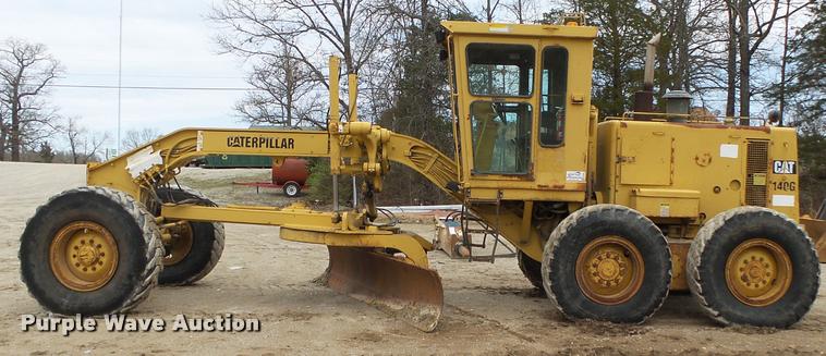 image for item DA2638 1993 Caterpillar 140G motor grader