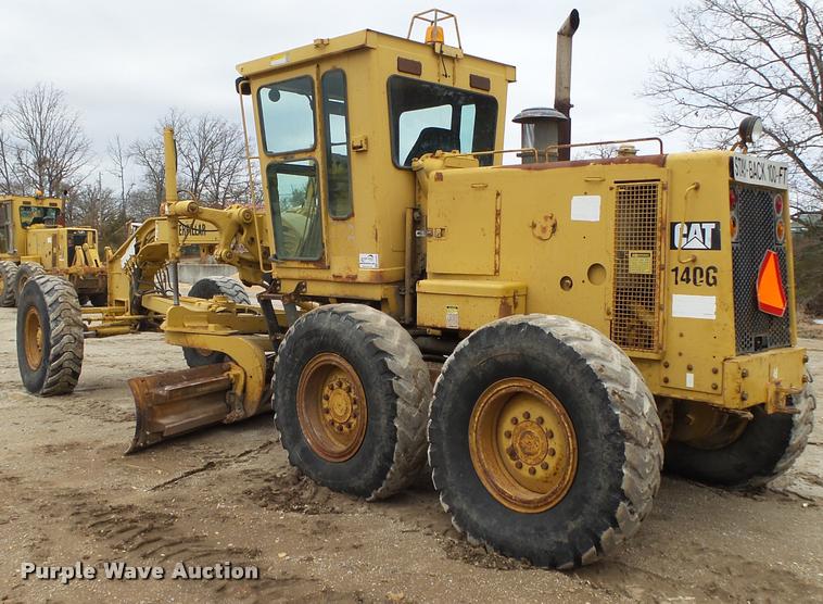 image for item DA2638 1993 Caterpillar 140G motor grader