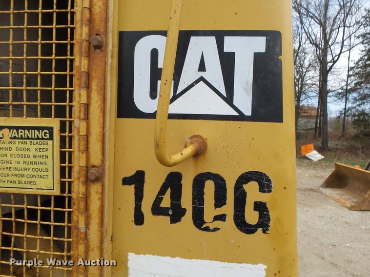 image for item DA2638 1993 Caterpillar 140G motor grader