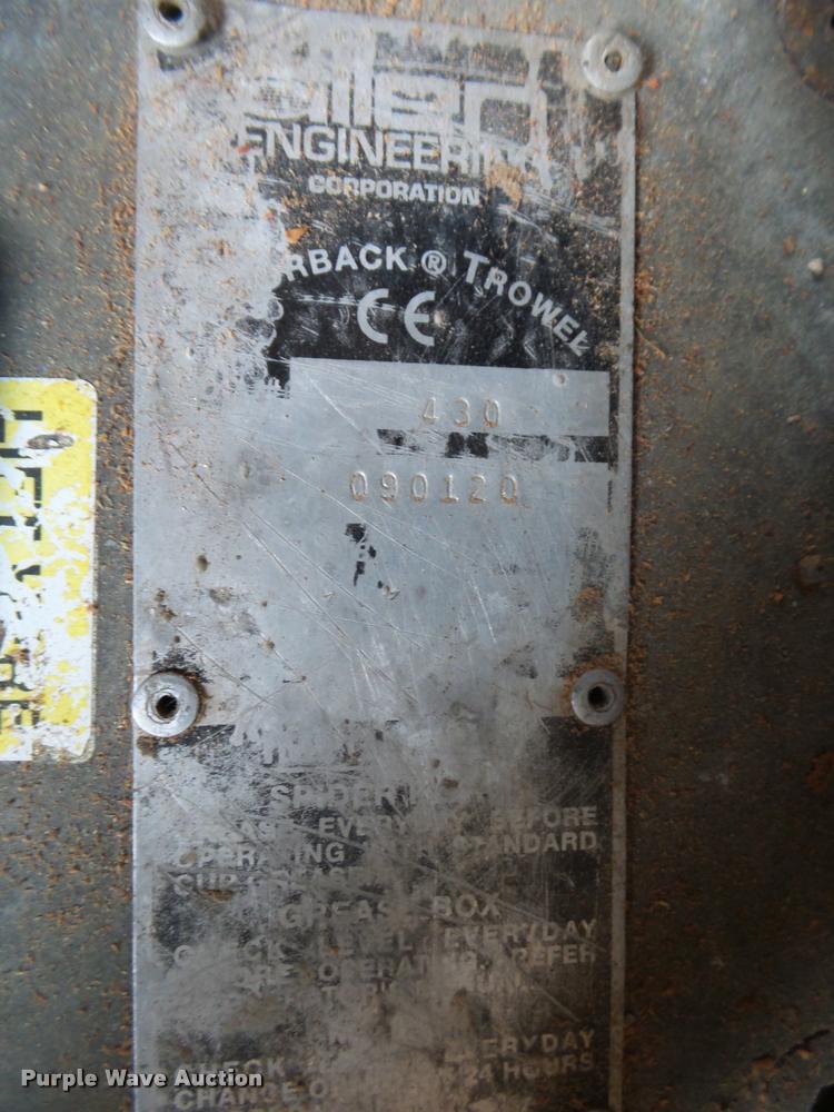 image for item DA2653 Allen Edger power trowel