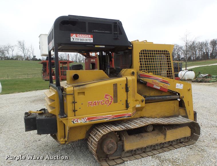 image for item DA3392 2010 Rayco C100LFM skid steer