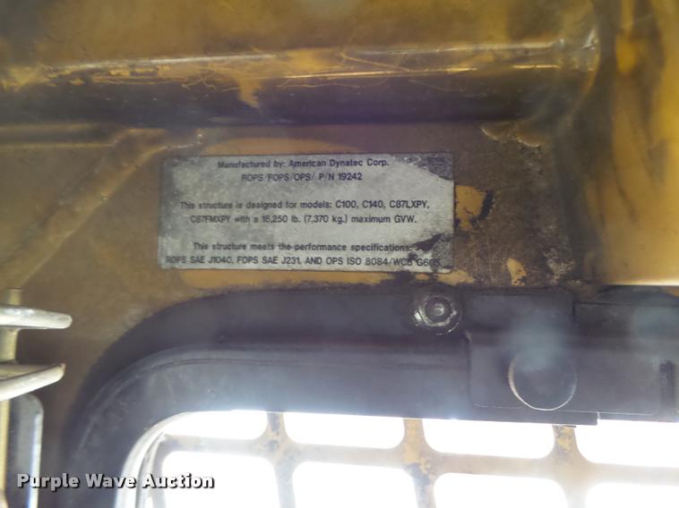 image for item DA3392 2010 Rayco C100LFM skid steer