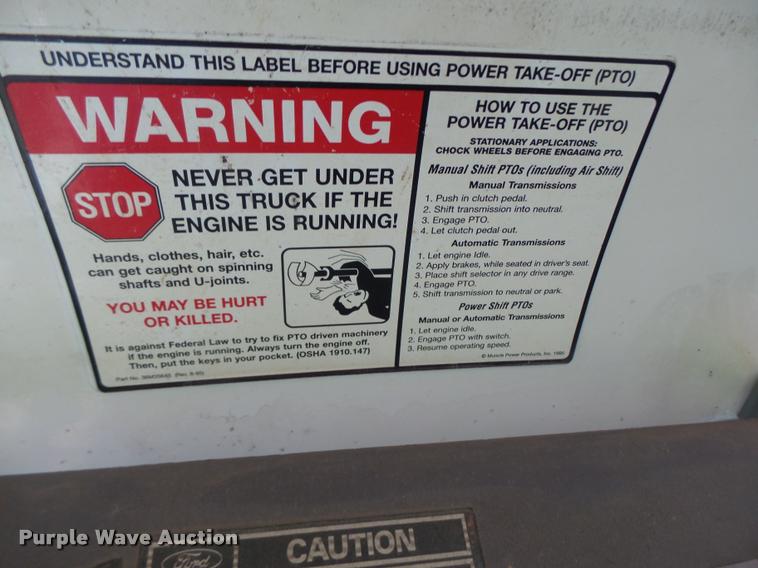 image for item DA3395 1998 Ford F800 bucket truck