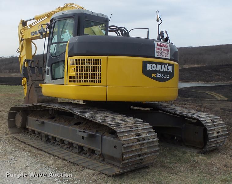 image for item DA3408 2009 Komatsu PC228USLC-3 excavator