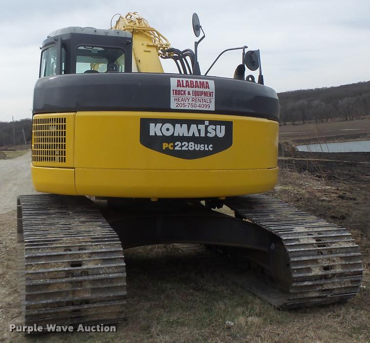 image for item DA3408 2009 Komatsu PC228USLC-3 excavator