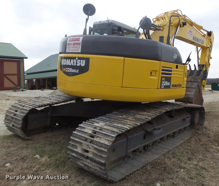 image for item DA3408 2009 Komatsu PC228USLC-3 excavator