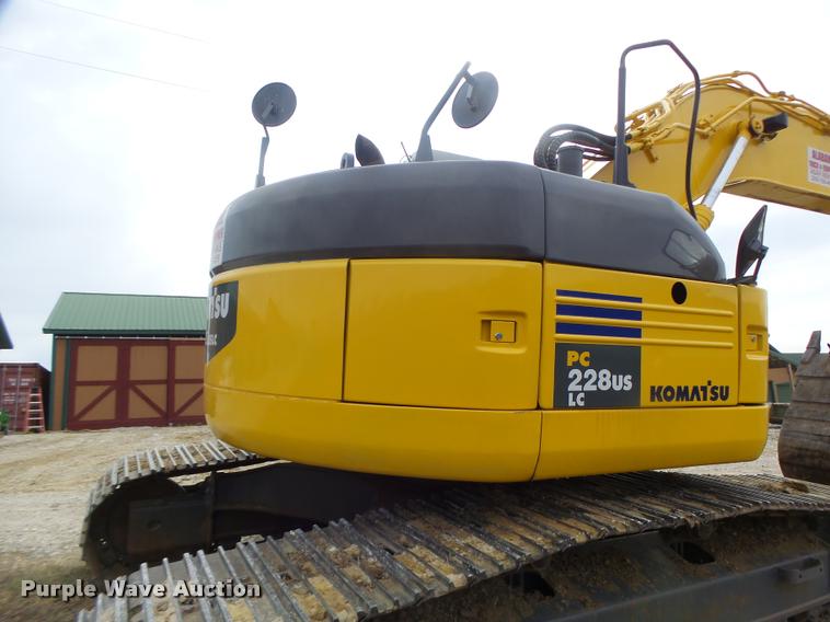 image for item DA3408 2009 Komatsu PC228USLC-3 excavator