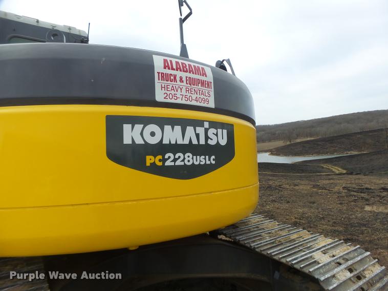 image for item DA3408 2009 Komatsu PC228USLC-3 excavator