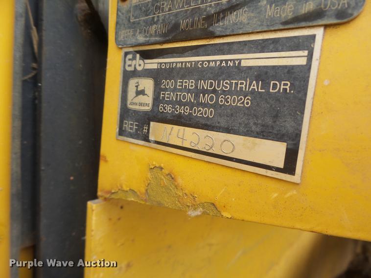 image for item DA3409 2004 John Deere 850C Series II dozer