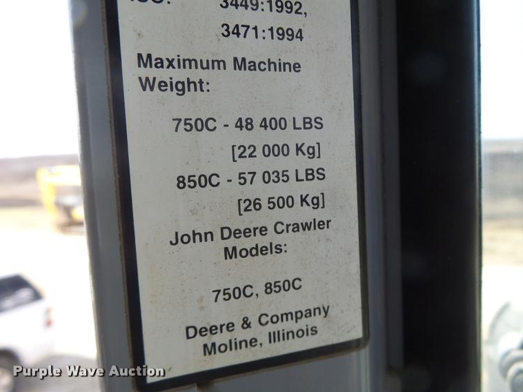 image for item DA3409 2004 John Deere 850C Series II dozer