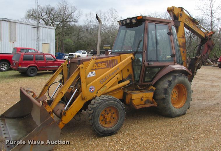 image for item DA3419 1993 Case 580 Super K backhoe