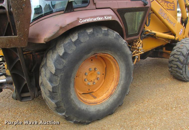 image for item DA3419 1993 Case 580 Super K backhoe