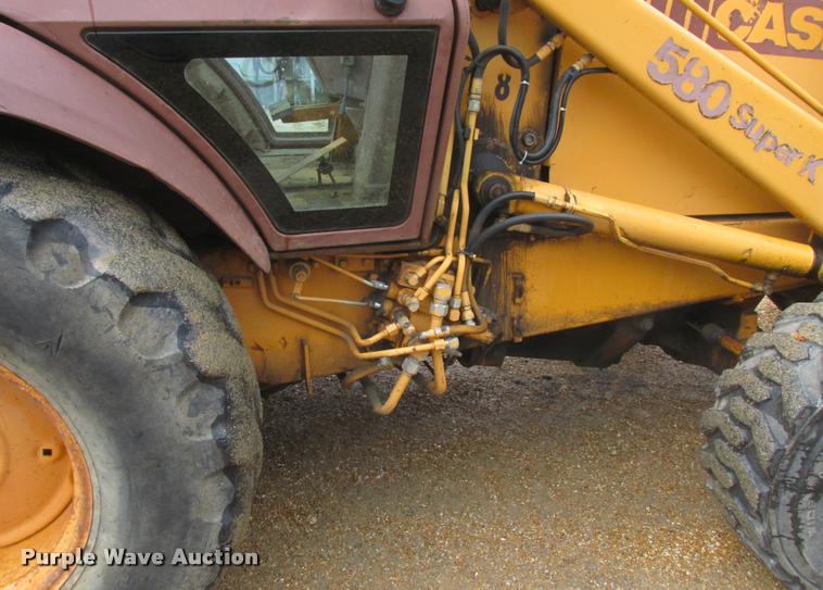 image for item DA3419 1993 Case 580 Super K backhoe