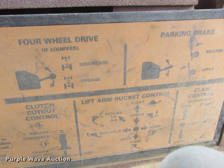 image for item DA3419 1993 Case 580 Super K backhoe